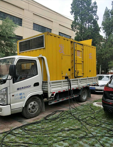 礼泉发电车出租-柴油发电机组排烟系统设计要求及其考虑因素