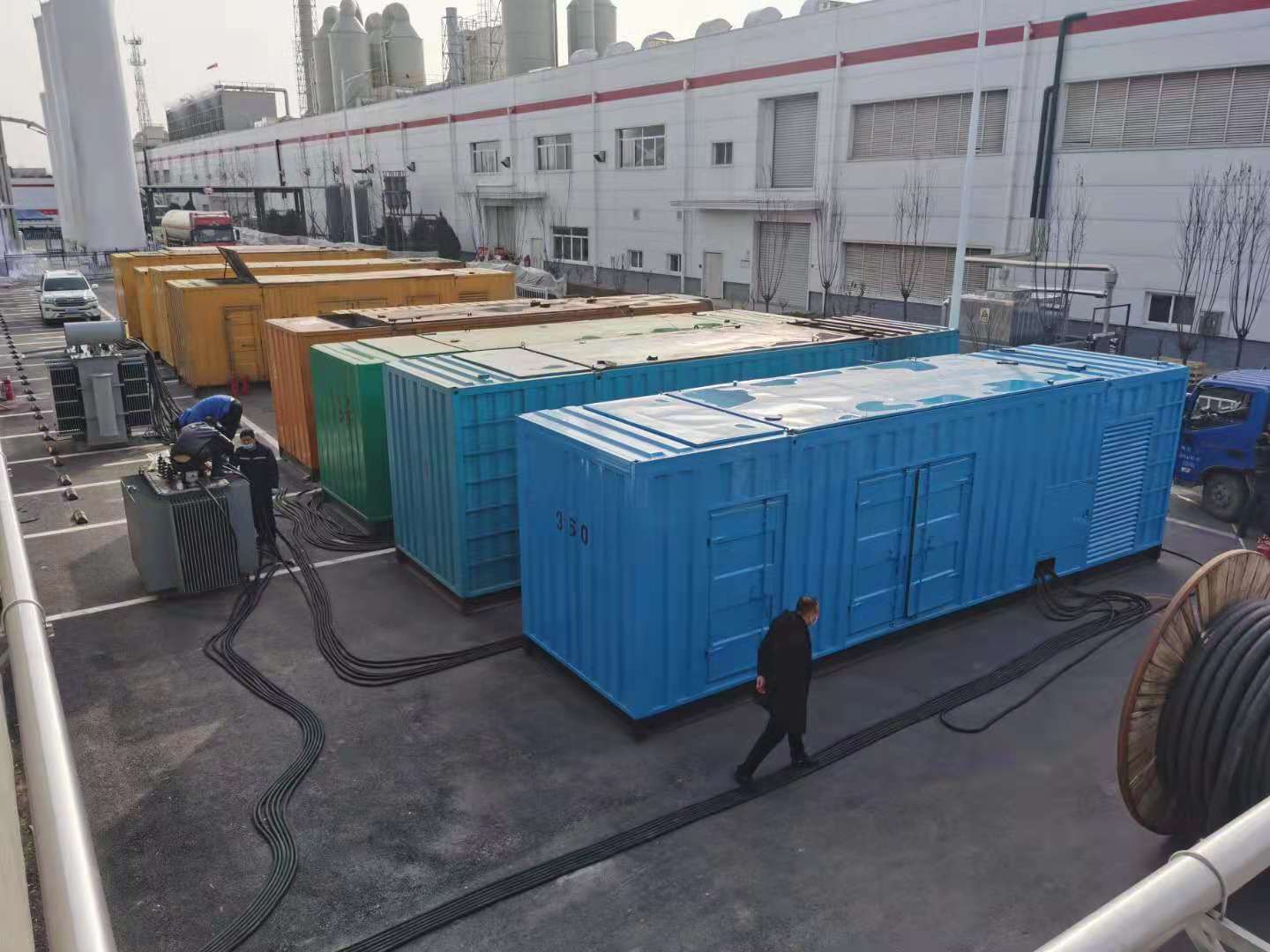 礼泉出租发电机-柴油发电机组三相采用什么接法